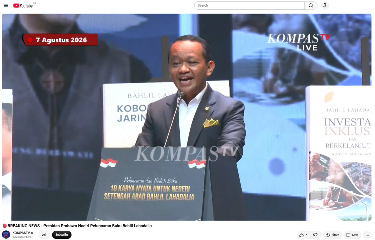 ardisatriawan's tweet photo. 10 karya nyata untuk negeri.
Setengah abad Bahlil Lahadalia. https://t.co/jCju4xuerl