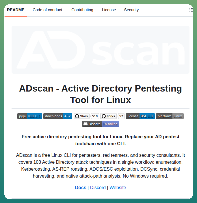 ADScan logo