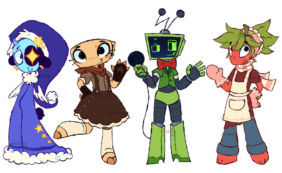 doedotdiary's tweet photo. 🎀┊ Dandy’s World Redesigns
Some were inspired by various artists shoutout to them.
• I DO NOT SUPPORT QWELVER‼️

#dandysworld #art #roblox https://t.co/TA8YyDPtmB