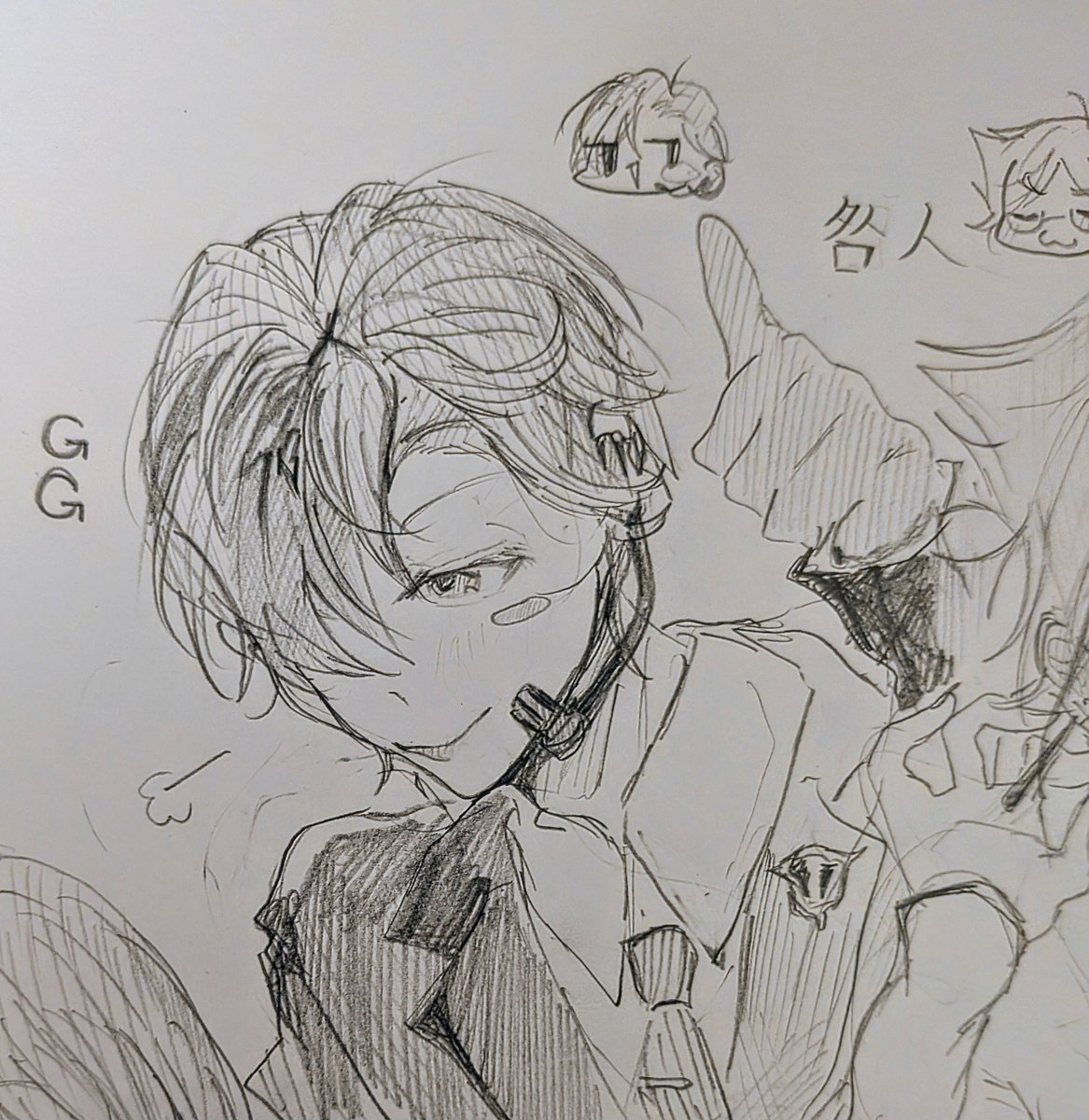 56san_sms's tweet photo. わしが描く咎人

 #絵ガク 
#金剛力也像 https://t.co/dzJ3EvabTa