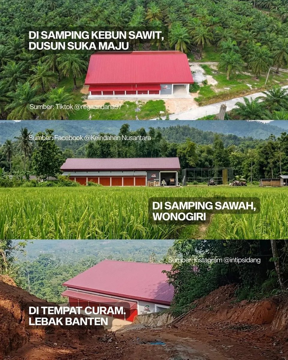 karirfess's tweet photo. ada yg nge-kolase foto-foto kopdes di lokasi2 ajaibnya wkwk

yg di gunung itu mau ngapain coba
ini bukan jujur janggal, tapi udah ga masuk akal

silakan di-save😂 https://t.co/StHwJpMw4r