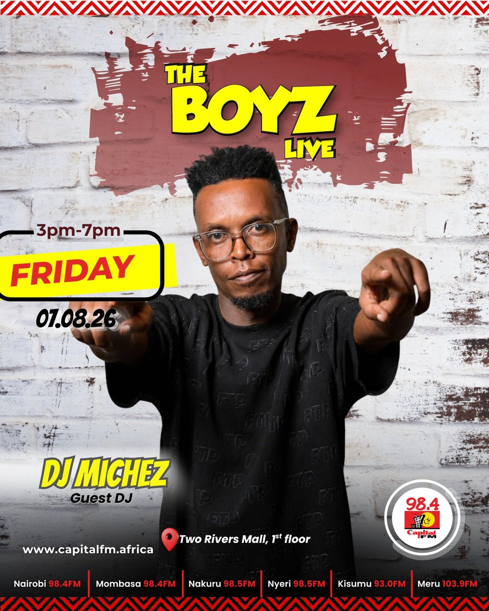 thejam984's tweet photo. Which Song from 1996 - 2006 do you want @Michez_Deejay to slot in his playlist for today on #TheBoyzLive with @Palloti76 and @C_Kiarie #ThirdFlow https://t.co/LwM5HfP9mu