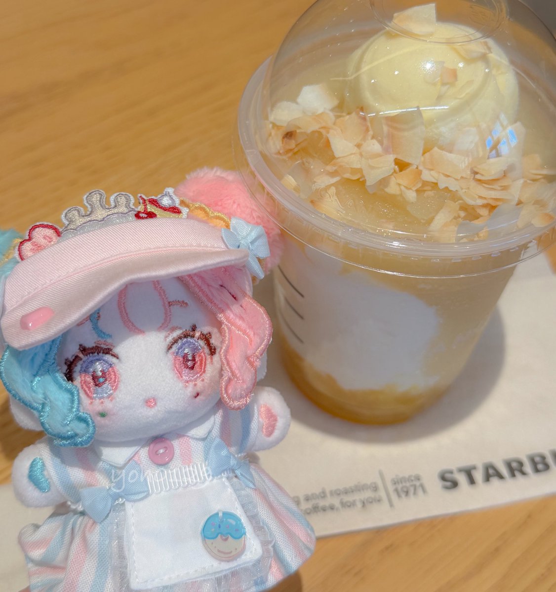 yoh0129's tweet photo. ミニオンズ可愛かった〜〜🫶🏻パインフラペもうま！🍍 #えふみぬい https://t.co/HwSK8yjuSt
