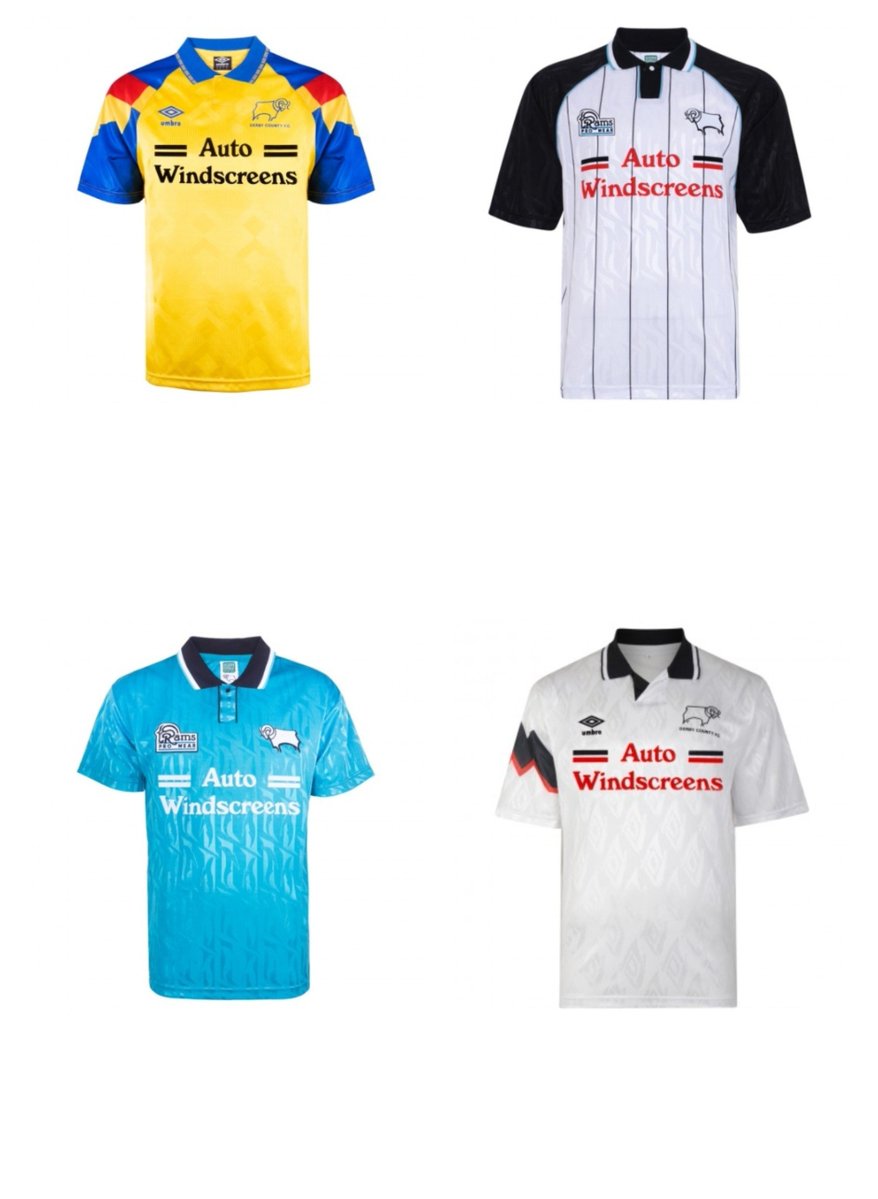 DerbyRetweets's tweet photo. FREE GIVEAWAY 🚨

I've teamed up once again with the legends at @3Retro_Football to give one lucky fan a retro shirt of their choice!

TO ENTER 👇 

Follow @DerbyRetweets 
Follow @3Retro_Football 
Repost this tweet 
Visit https://t.co/8QoOfKgMgd + tell me what shirt you'd pick! https://t.co/3Ik1clFesw