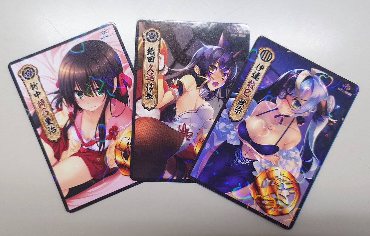 sengoku_kh's tweet photo. C108ネクストンブース（no.1132）で戦国†恋姫のホログラムカード3種を配布いたします！
無料配布ですので是非ネクストンブースへお立ち寄りください✨ #C108 #戦国恋姫 https://t.co/syTXApwzl8