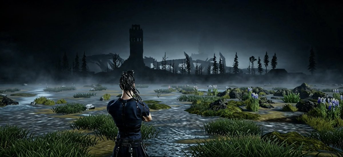 Magazora_RE9's tweet photo. Mist-shrouded air and ancient ruins in the distance. I stumbled upon this breathtaking view and was completely captivated.
#OnceHuman #OnceHumanScreenshots #VirtualPhotography #MysteriousLandscape #GamePhotography https://t.co/LMRcWtBB90