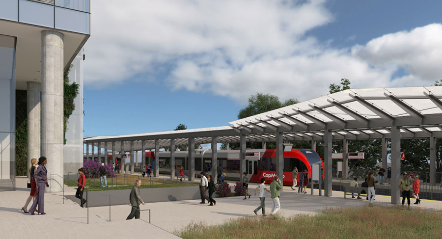CapMetroATX's tweet photo. Due to construction of the future North Burnet/Uptown Station, CapMetro Rail will not run August 24-27.

We will have alternative service from Rail stations that can take you nearby and downtown.

We appreciate your patience as we work to improve our service.

Visit https://t.co/rjDvNoidhg for more information on Rail service alternatives.