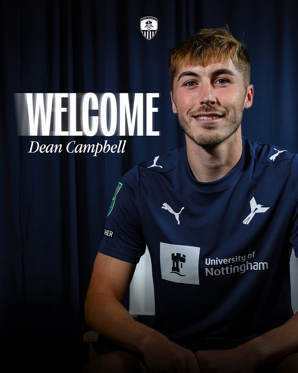 Official_NCFC's tweet photo. We have completed the signing of Northampton Town midfielder Dean Campbell ✍️