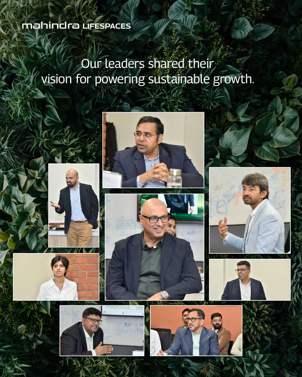 life_spaces's tweet photo. Sustainability is built through countless decisions, shared responsibility, and the collective efforts of our teams.

At the Sustainability Maturity Awards FY26, we reflected on the progress we've made over the past year, from strengthening governance and data-led decision-making to advancing renewable energy adoption. We also took our teams through the Sustainability Maturity Assessment, reinforcing our continued focus on driving meaningful progress across every stage of our sustainability journey.
During the event, our Managing Director & CEO, Amit Kumar Sinha, along with our leaders, shared their perspectives on driving sustainable growth. We also recognised the individuals, teams and projects whose contributions continue to raise the benchmark for sustainability across our spaces.

Congratulations to all our winners!
#MahindraLifespaces #HomeOfPositiveEnergy #SustainabilityMaturityAwards