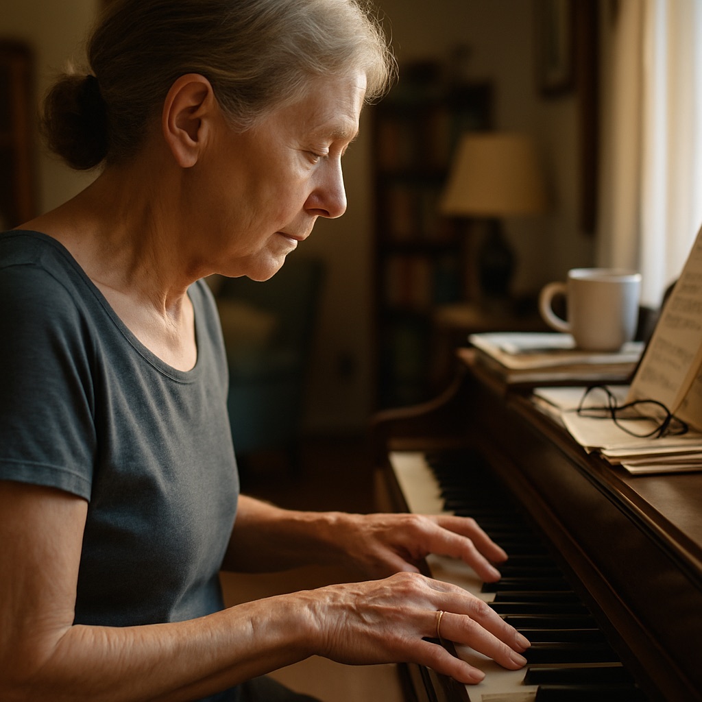 BrettMossDC's tweet photo. A woman came in last week who had not played piano in eight months. The pain in her hands and wrists had gotten so constant that she stopped touching the keys altogether. She thought it was arthritis, thought it was age, thought it was over.

She finished a course of full-spine… https://t.co/iFMdOdlu78