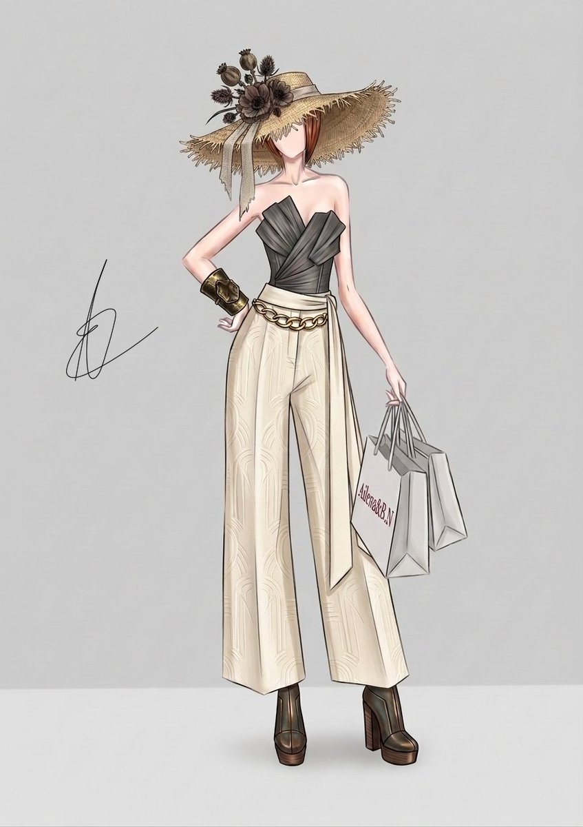 bnailena's tweet photo. A sketch today. A runway look tomorrow. ✨
Designed with elegance in mind.
#FashionSketch #FashionIllustration https://t.co/xKJgl5WDXF