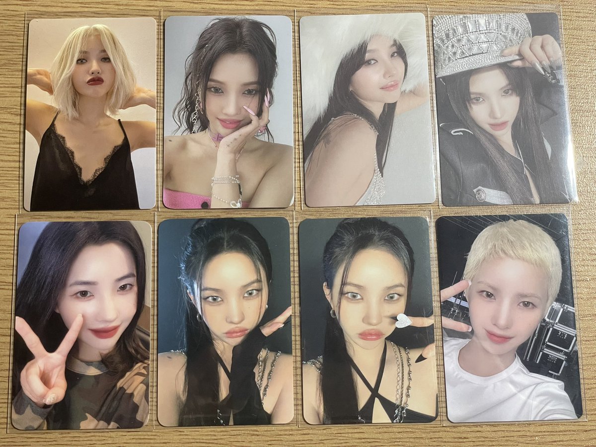 W_T_sub's tweet photo. i-dle idle gidle アイドゥル トレカ 交換

【譲】画像
【求】未所持ソヨン

郵便同日発送希望📮

未所持多い(特に特典)のでお気軽にお声掛けください♪ https://t.co/gICUK4a1U4