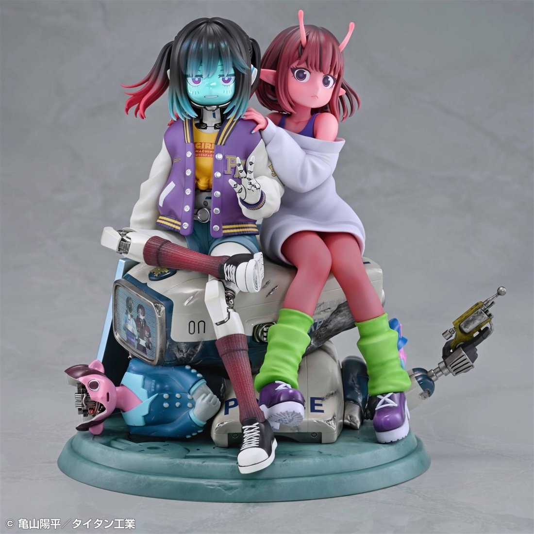 MilkySubway_gc's tweet photo. 駿河屋で予約開始！

チハル＆マキナ 「銀河特急 ミルキー☆サブウェイ」 PVC＆ABS製塗装済み完成品

https://t.co/oZFpnfDhRF https://t.co/WWN8cWmAei