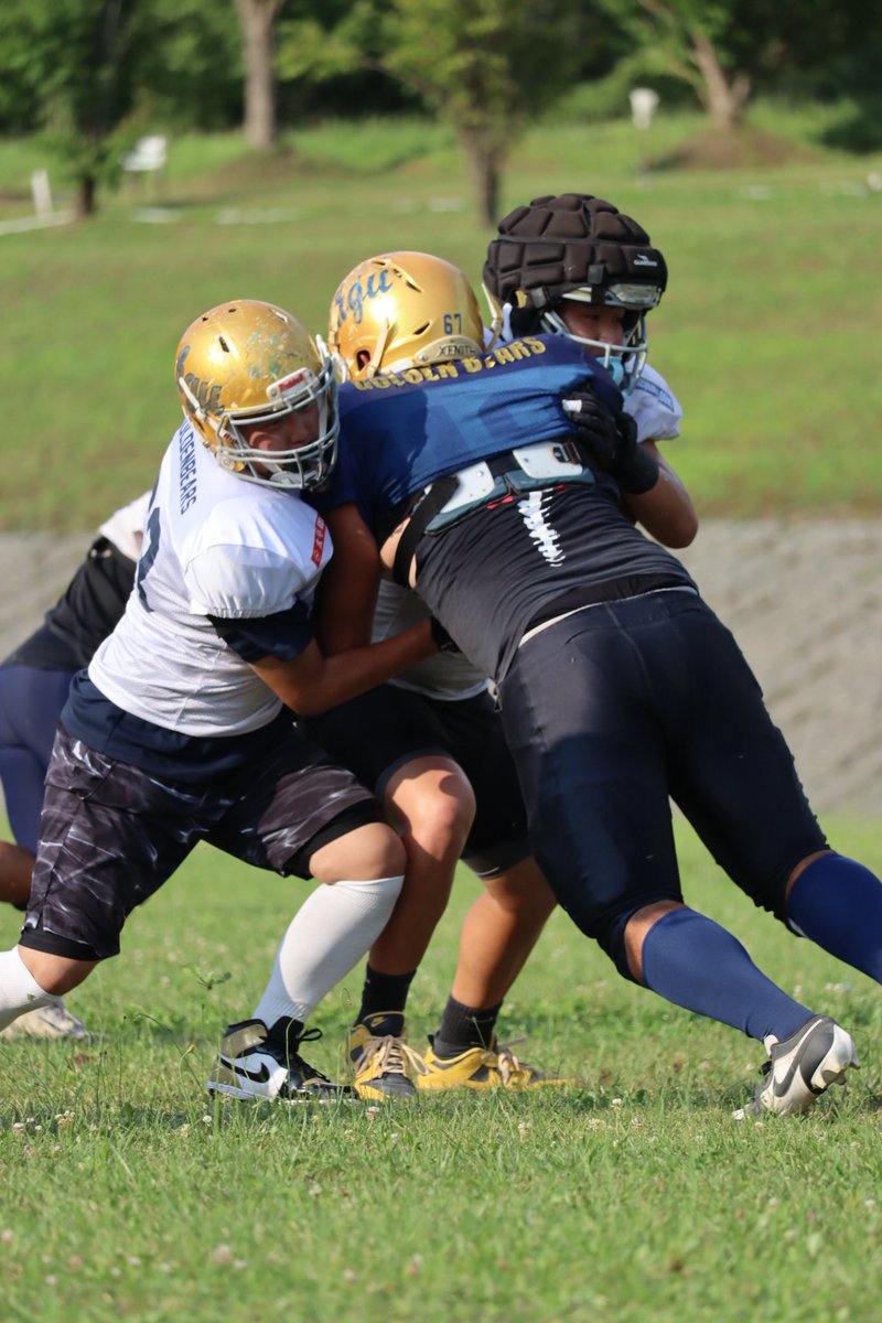 hgufootball's tweet photo. 本日から太平電業株式会社様のご協賛のもと、美深遠征が始まりました。

また、遠征に必要な荷物の運送につきましては、株式会社シズナイロゴス様にご支援いただきました。

アメフトに専念できる恵まれた環境への感謝を忘れず、チームとして一段階大きく成長できるよう、全力で取り組んでまいります。 https://t.co/v3h4WfRzXl