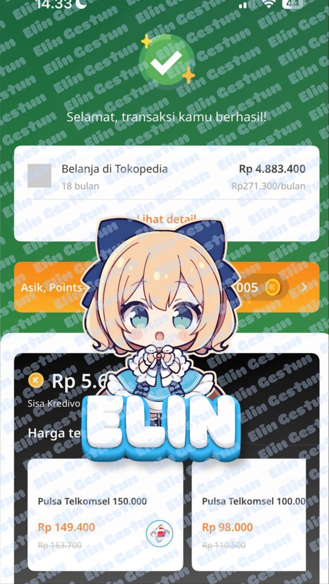 mihtle's tweet photo. sini yang mau gesek tunai aman &amp; sat-set, chat ke elin kuyy 🚀😘

🛡 100% trusted 
💸 fee murce start 25k
⚡ fastrespon &amp; fast transfer

ga percaya? buktikan sendiri 😆😝

avail indodana, kredivo, gopaylater, tiktok, blibli, spaylater scan qr/co, yup dll 
#zonauang https://t.co/FN2yV3f1NX