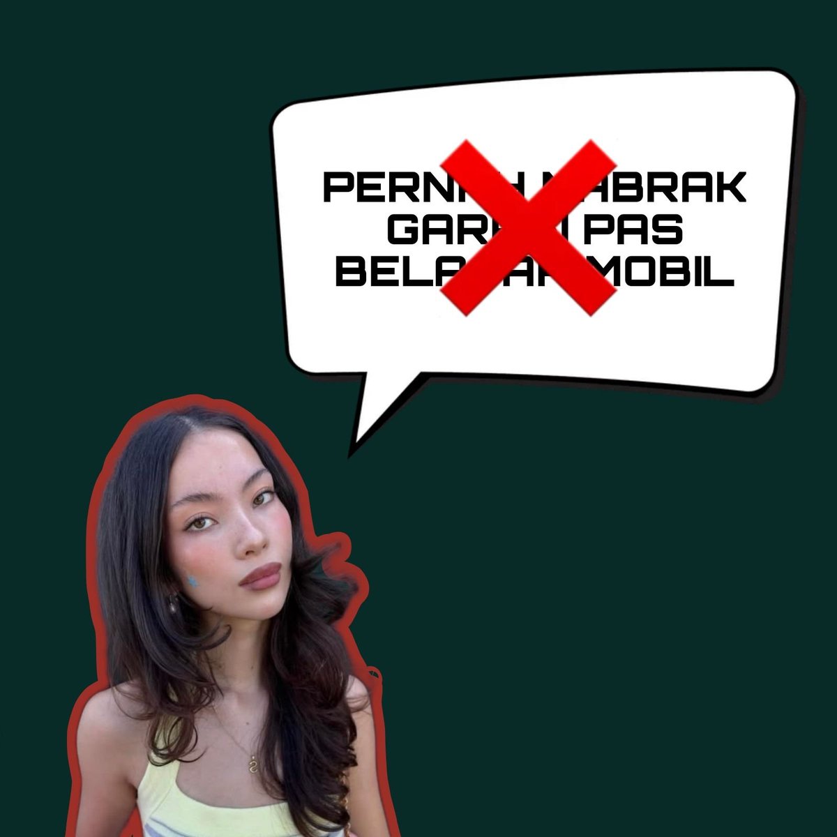 KecapSimon's tweet photo. SELAMAT YANG JAWAB FALSE KALIAN +100. Salsa udah belajar nyetir dari orok jadi gak mungkin nabrak 😎😎😎

YANG JAWAB TRUE SALTOT YAH, SALAH TOTAL! https://t.co/kcSNi40GvD