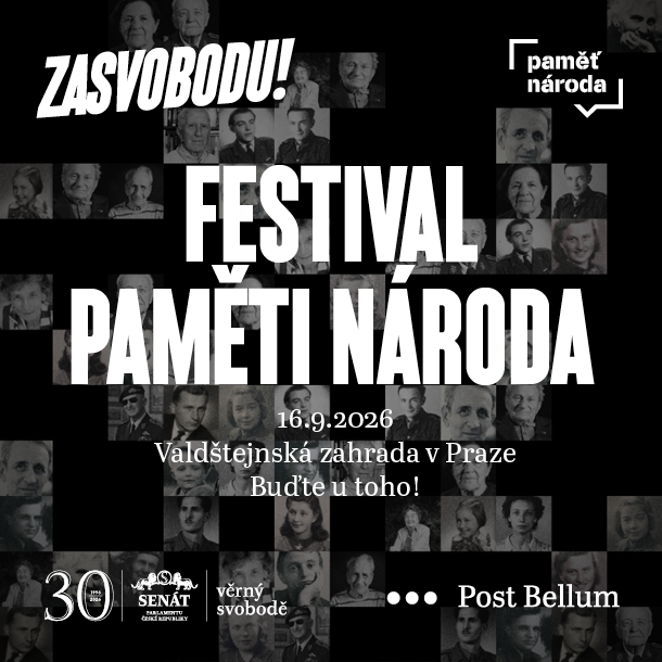 Pametnaroda's tweet photo. Post Bellum a Paměť národa mají 25 let. 

Přijďte s námi tento výjimečný milník oslavit 16. září 2026 od 16.00 ve Valdštejnské zahradě v Praze. Čeká vás odpoledne plné setkání, inspirativních debat, hudby i společného ohlédnutí za příběhy, které už čtvrt století pomáháme uchovávat.

Před 25 lety začalo všechno v malém bytě na pražském Smíchově. Dnes Paměť národa uchovává více než 15 000 svědectví pamětníků, pomáhá stovkám seniorů prostřednictvím Centra pomoci a téměř 100 000 dětí prošlo našimi vzdělávacími projekty.

Nic z toho by ale nebylo možné bez vás! Moc děkujeme a těšíme se na viděnou 16. září!
https://t.co/5vanzKPJBy