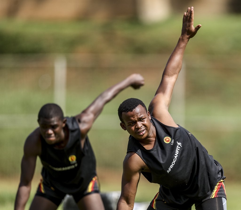Image for the Tweet beginning: 📸 READY FOR BATTLE 🏉🔥

Uganda