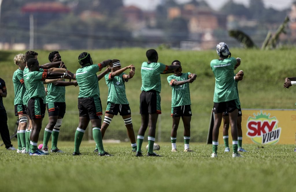 Image for the Tweet beginning: 📸 READY FOR BATTLE 🏉🔥

Uganda