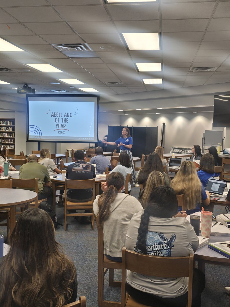 tricia_teran's tweet photo. Abell Junior High is setting the standard for excellence! Our teachers are committed to high-level lesson preparation, intentionally built around Teach Like a Champion strategies and organized through our ARCS framework. Excellence doesn't happen by chance,it happens by design. https://t.co/0z04nhWhHO