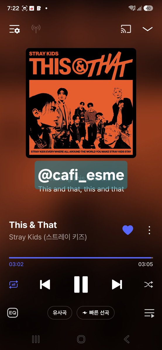 cafi_esme's tweet photo. I'm from Mexico so the time is CST
11:19 pm KST and 11:22 pm KST
#StrayKids #스트레이키즈 #THIS_AND_THAT #This_and_That_BurningTime #StrayKidsComeback #YouMakeStrayKidsStay https://t.co/lwdBIWQVg2