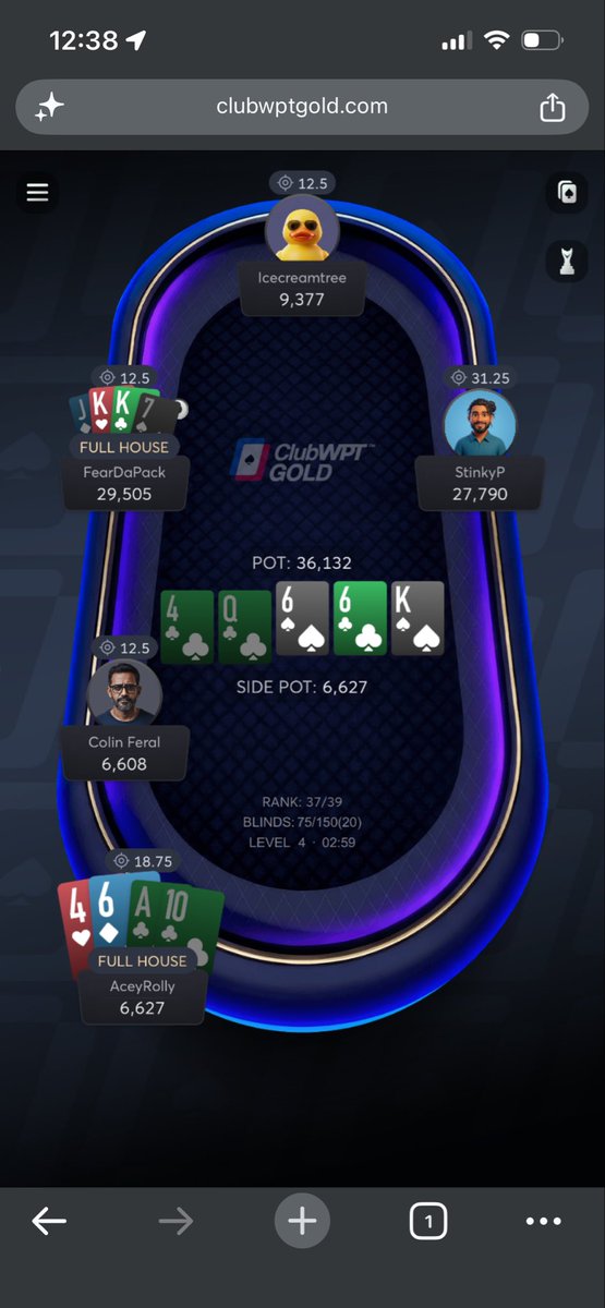 NickWW14's tweet photo. @DONKEYP0KER @ClubWPTGold the runouts on this site are second to none.. https://t.co/LbpBt88Qk5