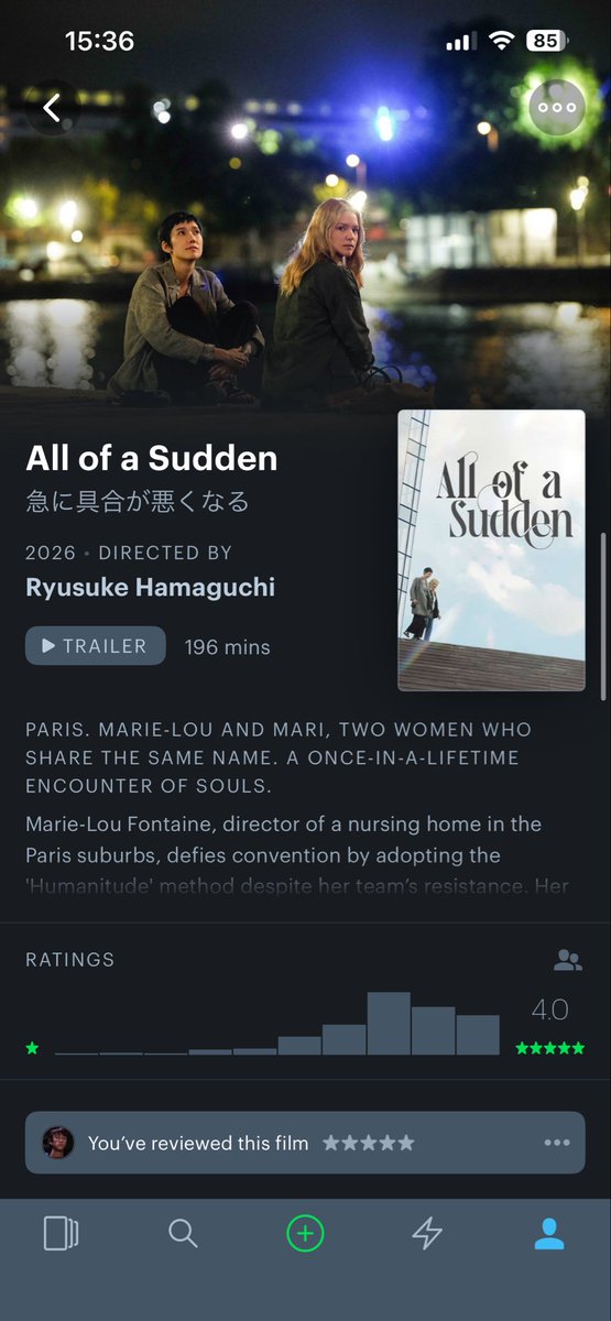 Celesoa14's tweet photo. @sethsfilmreview All of a sudden isn’t out yet but still https://t.co/YggBPbOYdG