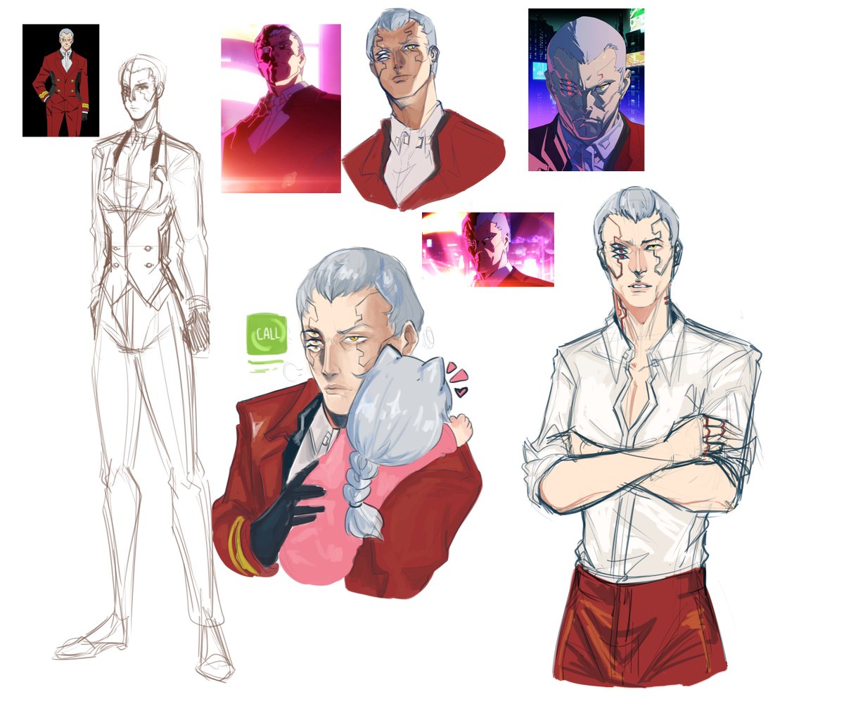 KKanasakura23's tweet photo. A little drawing practice🥹 I'm not very good at drawing Faraday. https://t.co/HMFNFwQEc9