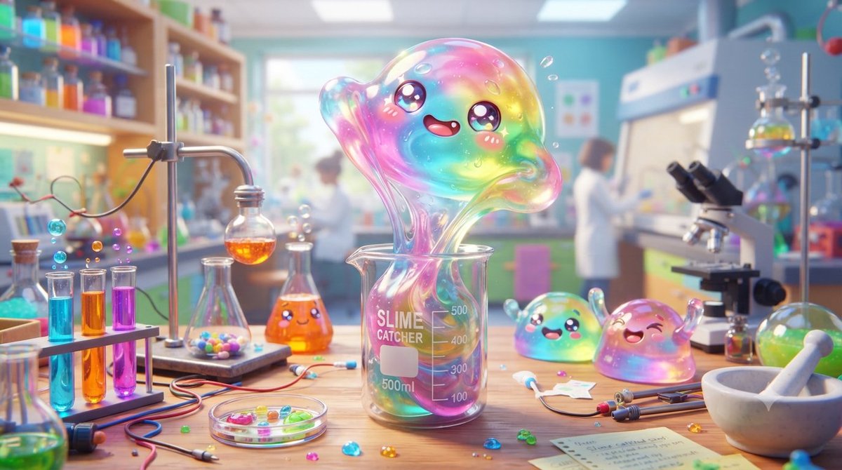 beni_Mid's tweet photo. 流体物理パーティゲーム『SLIME IN THE CUP』の企画

質量と粘度がランダムなスライムになり器を奪い合う。
💧サラサラ：高速移動/器からこぼれやすい
🍯ドロドロ：鈍足/壁に張り付いて耐える
「巨大な猫の手」に叫ぶ配信映え特化アクション

誰か形にしませんか？
#indiedev https://t.co/mDomvPJvj4