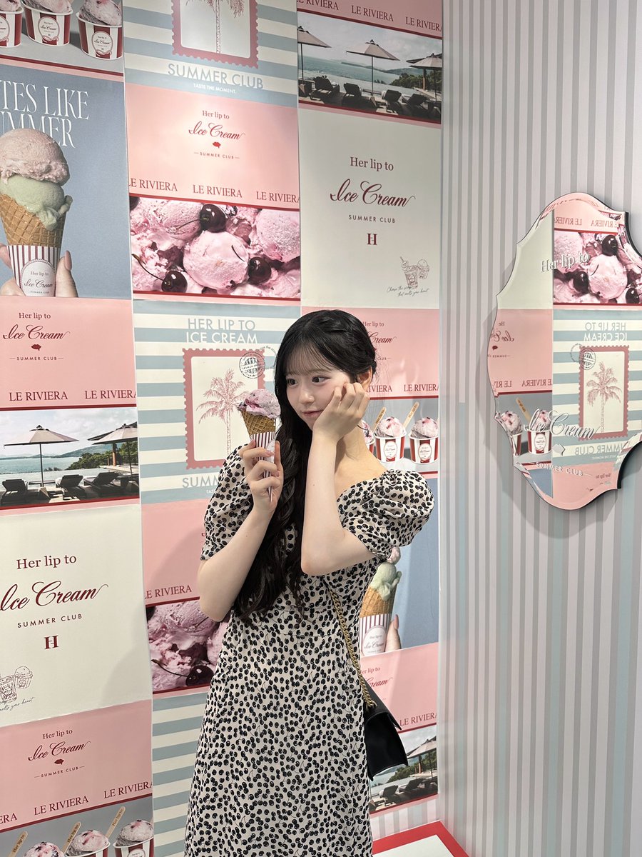 azuki_yagi0322's tweet photo. 念願のHer lip to Ice Creamさんに
お邪魔させて頂きました🍨🍒 https://t.co/MWjeNxXnVe