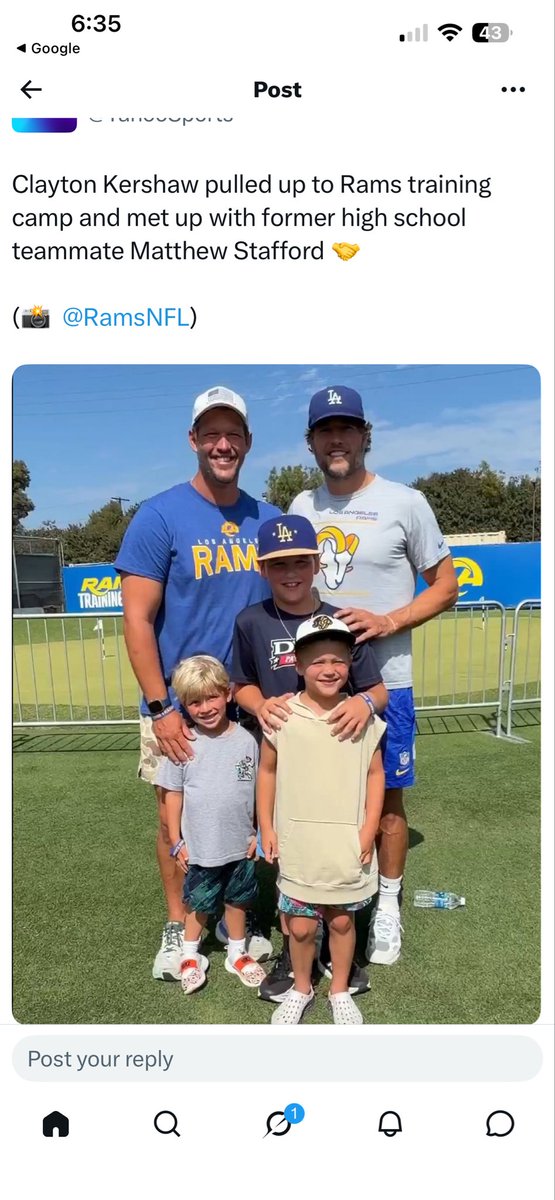 aesthetix1994's tweet photo. @Sluggasson35 @RamsNFL @Dodgers @NFL According to Yahoo they are. Though I rarely take Yahoo seriously. So i googled it. https://t.co/6vYJH4EZ0T