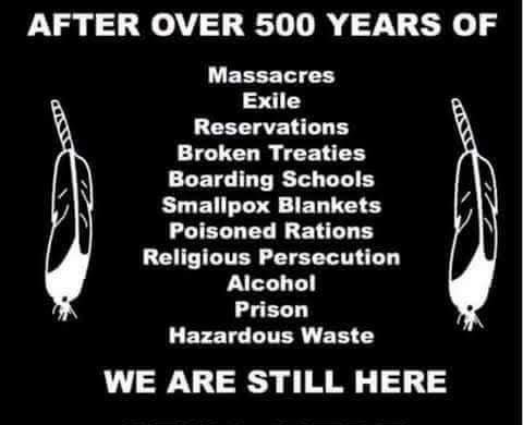SpottedElk7's tweet photo. The Lakota didn’t make Whites look bad! Whites made themselves look bad! 
Mexicans, Asians or the Black People didn’t do this to us, it was Whites! 
#LandBack https://t.co/WuUCnWIMfh