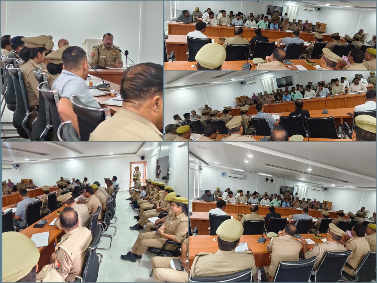 balrampurpolice's tweet photo. #Balrampurpolice
#Addl_SP द्वारा विशेष किशोर पुलिस इकाई एवं एंटी ह्यूमन ट्रैफिकिंग #AHT की मासिक समन्वय गोष्ठी की गई,
गोष्ठी में मानव तस्करी,बाल अपराध एवं नशे के विरुद्ध प्रभावी कार्यवायी हेतु कार्ययोजना तैयार करते हुए संबंधित अधिकारियों को दिए गए आवश्यक दिशा-निर्देश https://t.co/MYEakhY4hf