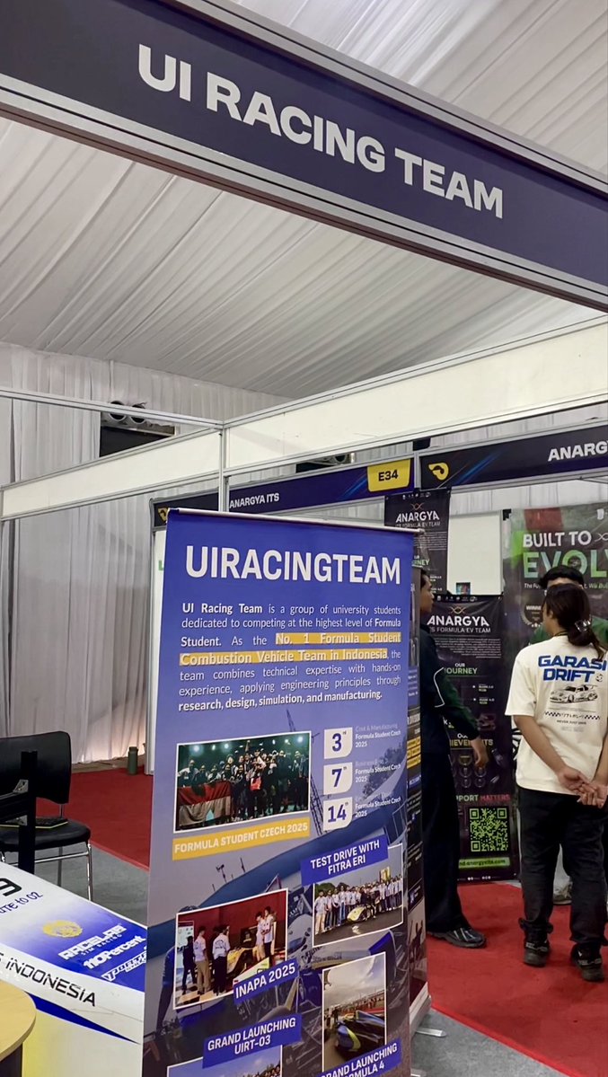 uiracingteam's tweet photo. Hereโs a glimpse of our moments at GIIAS 2026! ๐๏ธโจ
Thereโs still time to stop by and say hi, weโll be here until 9 August.
๐ ICE BSD City | Hall 11E, Booth E35
#UIRT26 #DrivenByPassion #PoweredByInnovation #GIIAS2026 https://t.co/xHsX8LFyo1