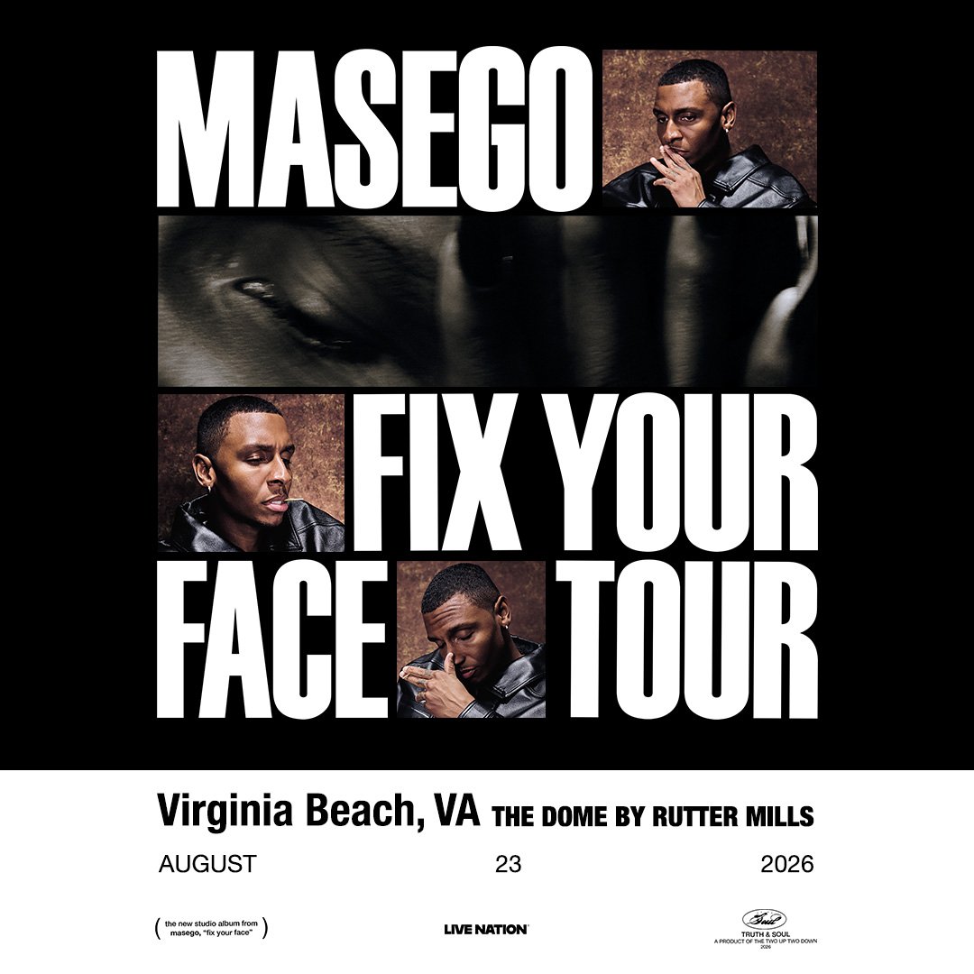 103JAMZRADIO's tweet photo. On August 23rd, #Masego is coming back to #VA &amp; you can be there!

THIS WEEKEND ONLY, open #103JAMZ on #iHeartRadio &amp; tap the contest tab to enter to win a pair of tickets!

ENTER: https://t.co/d99ugP77Ps https://t.co/WgXIdWMMn7