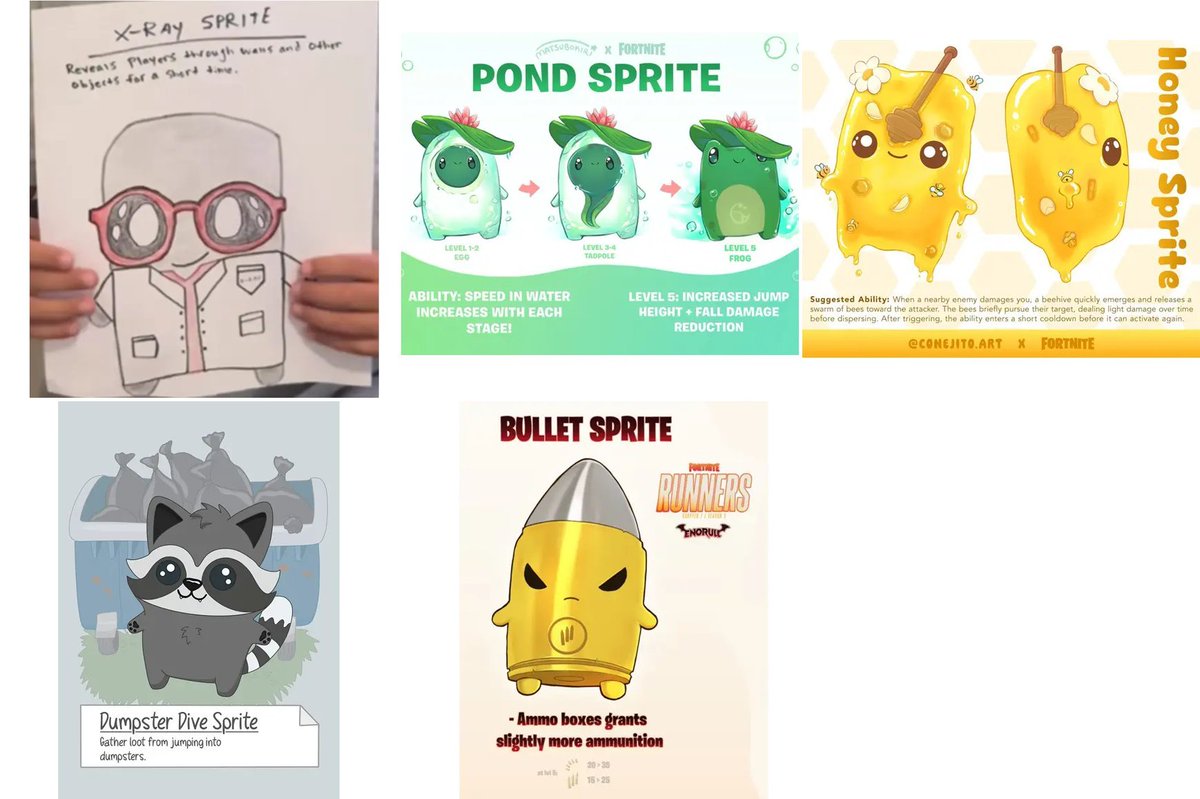 mafloshka's tweet photo. My favorite Sprite, Pond Sprite, (created by. @matsubokiri ) has won. I also really like the honey Sprite. Let's see how the next season works with the sprite. Hopefully, we can use them in the Back Bling. https://t.co/G9DgBQ3CdI