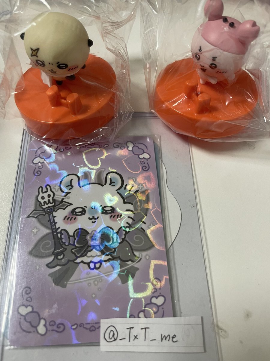 _TxT_me's tweet photo. 【交換】 
ちいかわ CoCo壱 ココイチ カレー スプーン置きフィギュア

譲:古本屋さん カニちゃん、ラッコ
求:モモンガ、うさぎ

ピンポイントで難しいと思いますが、検索からでも気軽にお声がけください🤲郵送交換希望ですが日にちが合えば大阪周辺で手渡し交換可能です。 https://t.co/rBtN2MvgX3