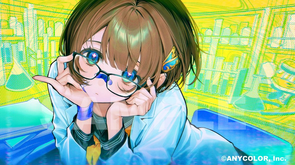 M2SSVF's tweet photo. 司賀りこ様「天才ロック」歌ってみたMVイラスト制作させていただきました。
よろしくお願いいたします🧪 https://t.co/nj7CbMqTzk