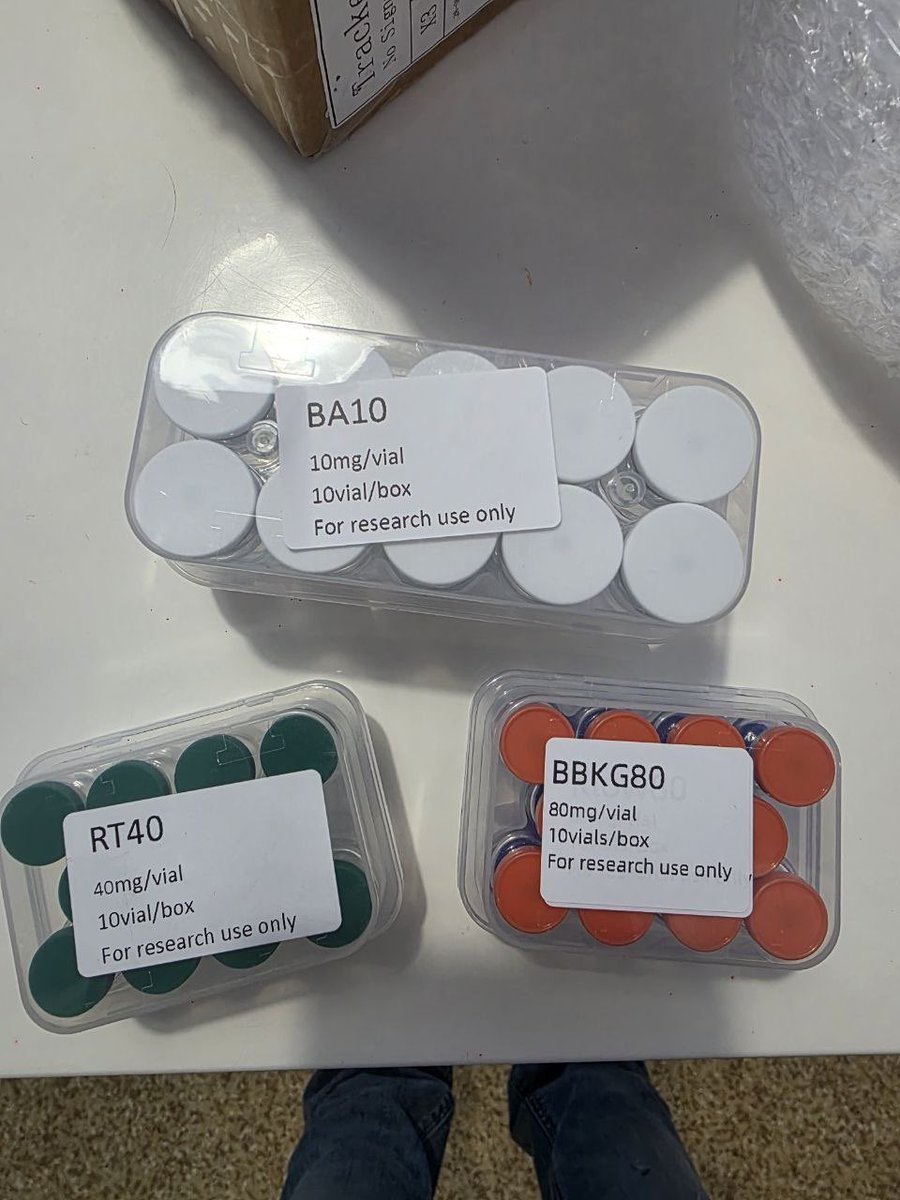 Anabolics_'s tweet photo. 🧬 Peptides source for Retatrutide, Tirzepatide, GLP-1, BPC-157, TB-500, GHK-Cu, Tesamorelin, CJC-1295, Ipamorelin, and NAD+. Educational content and updates for the peptide research community in Los Angeles • San Francisco • San Diego • Sacramento • Denver • Seattle•Miami https://t.co/jnU5EM2rkN