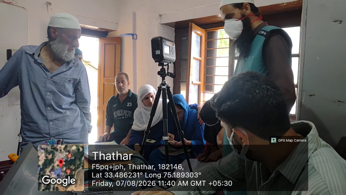 sdhbanihal's tweet photo. Nikshay Shivir (Hand-Held X-ray Screening Camp) successfully conducted at AAM Tethar under the guidance of BMO Banihal, Dr. Opinder Singh, as part of the 100 Days TB Mukt Bharat Abhiyaan (NTEP) for early TB detection in rural communities.
#TBMuktBharat #NTEP #Banihal https://t.co/PJ4g52t4n5