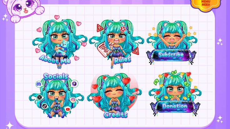 GfxJesica08's tweet photo. Your stream shouldn't look like everyone else's. ๐
Let's build visuals that make your channel instantly recognizable.
โจ Custom Emotes
โจ Sub Badges
โจ Character Art
โจ Stream Branding
๐ฉ Have an idea? DM me!
#StreamerBranding #TwitchGraphics #TwitchEmotes #StreamerArt #ArtCom https://t.co/90FybaJMuF