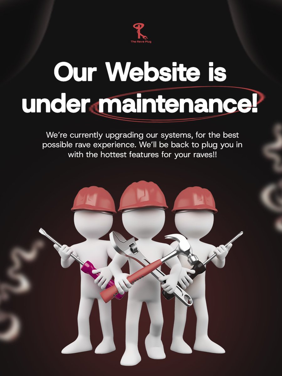 theraveplugng_'s tweet photo. We’re committed to providing you with the best ticketing experience possible. Our website is currently undergoing maintenance and we’ll be back with updates you care about.

Stay plugged in🔌 https://t.co/jG5jQQoB6c