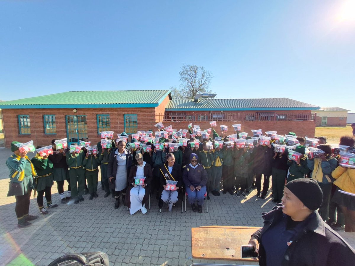 SAPoliceService's tweet photo. #sapsFS [ODENDAALSRUS SOCIAL CRIME PREVENTION, AND STAKEHOLDERS CONDUCT OUTREACH CAMPAIGN]

On Thursday, 6 August 2026 the #SAPS Odendaalsrus Social #CrimePrevention, youth crime prevention desk, the Community Police Forum (CPF), the Department of Basic Education, and Princess Mngotho( Miss SA Heritage 2026 finalist) came together for an awareness campaign at Khotsong Primary School from 07:30

The campaign was aimed at empowering young girls. During the campaign, sanitary towels were contributed to female learners.

The campaign was a success. A total of 72 female learners were reached and advised to empower one another. They were further educated on dignity, wellness, and good hygiene.

The continued implementation of these campaigns will strengthen trust between SAPS and the community while promoting improved service delivery and accountability.

#AwarenessCampaign #PartnershipPolicing #SaferSchools #SAPSCares ST