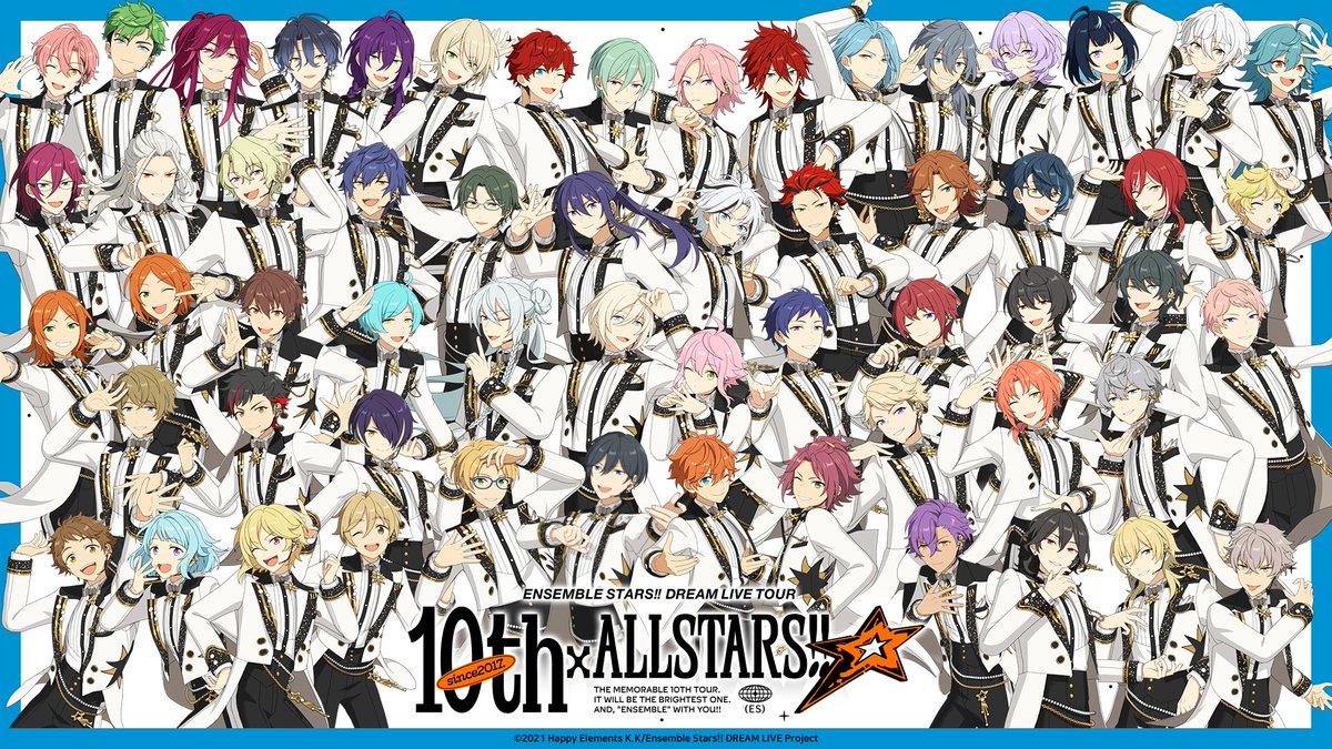 toonique_event's tweet photo. ⭐ Ensemble Stars!! DREAM LIVE Tour 10th 𝄪ALL STARS!! - Seoul ⭐

　.⠀⠀⠀⠀ ˳ ㅤㅤㅤ˚ ㅤ⋅ ⊹⠀⠀ .  .  . 
—   𝙎𝙩𝙖𝙧𝙩𝙞𝙣𝙜 𝙏𝙤𝙢𝙤𝙧𝙧𝙤𝙬   ー

#EnsembleStars #앙상블스타즈 #드림라이브투어 https://t.co/w6tiQnGVzH