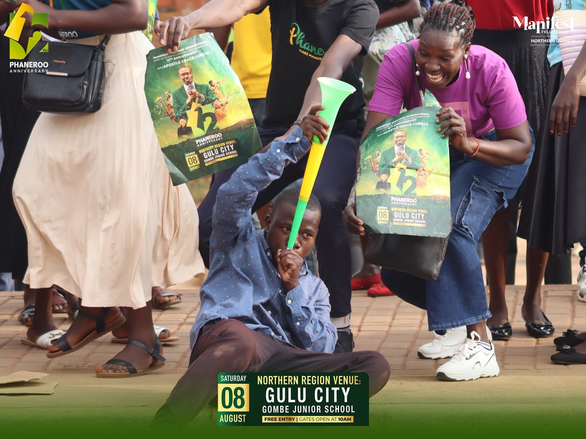 trice354's tweet photo. Gulu city is submitted

#PhanerooAt12 https://t.co/g2g4b352lV