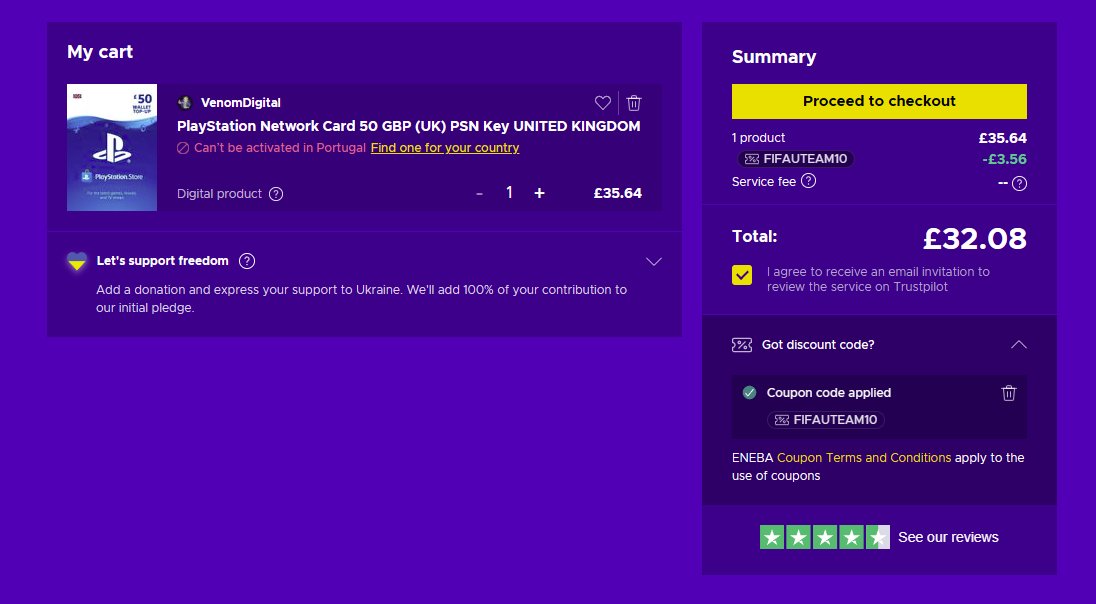 FIFAUTeam's tweet photo. 🚨 Amazing Discount!!!!!!!!!!
💰 Pre-order FC 27 with gift cards and save!

🔷 PlayStation (UK)
Pay £32.08, Get £50.00 Gift Card 
https://t.co/DVied5gWlf

💰 Use the code FIFAUTEAM10 to save more. 
🌐 Adjust the filters for other regions and platforms. https://t.co/vhW2QyOM3k