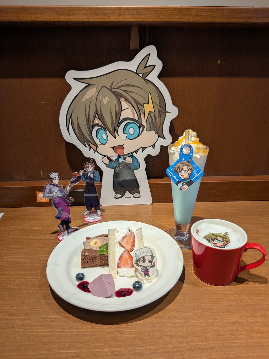 ripoorin's tweet photo. 本日ソロ参戦‼️
Akiraさんづくしでサイコー❗✨🫶⚡️だった
（承認欲求ツイート）

 #モノパスイーツフェス  #モノパス  #スイパラ https://t.co/SVZyYCrM13