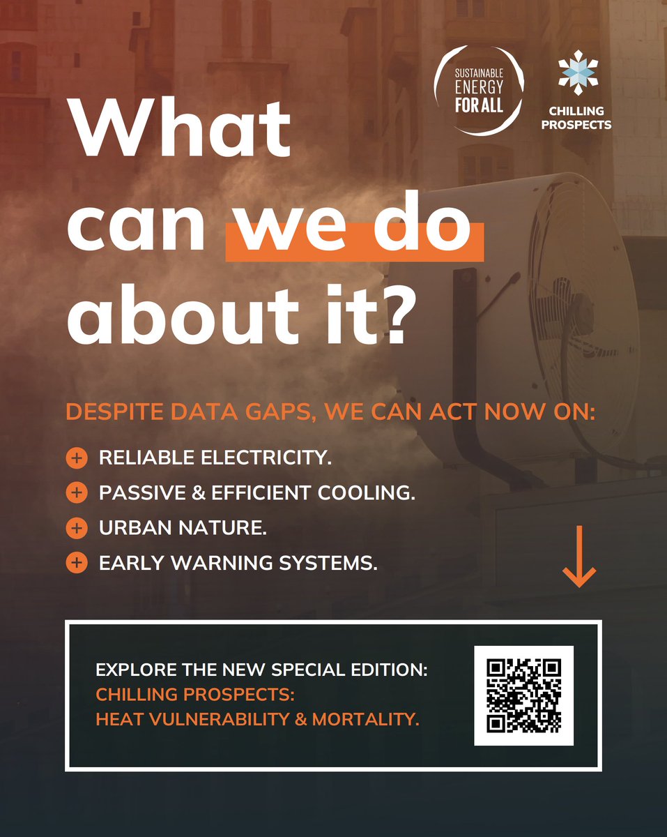 SEforALLorg's tweet photo. Europe &amp; North America are experiencing unprecedented #heatwaves. 

In Sub-Saharan #Africa, South #Asia &amp; Latin America, heat is not a seasonal event but a chronic condition, one that is getting worse, and where the deaths it causes go largely uncounted.
 https://t.co/7EPlWVOlPr https://t.co/qPTefy9Eoi