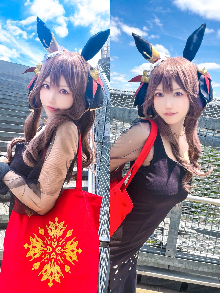 mmmlll00n's tweet photo. TRAVEL Gentildonna ✈️🌹
#umamusumeCosplay https://t.co/h695qCC2FE