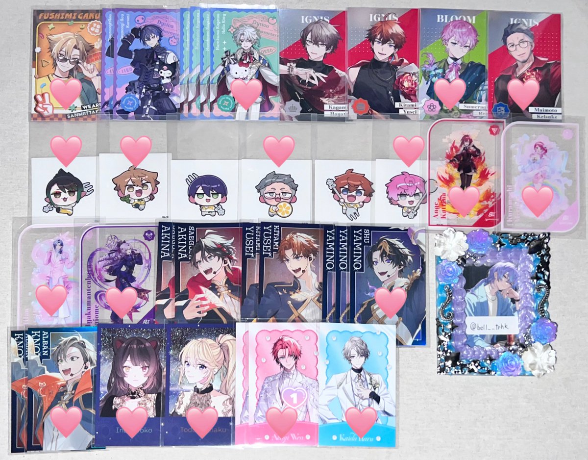 bell__trhk's tweet photo. 【交換】にじさんじ チェキ風カード フォト ランダム VOLTACTION ヴォルタ Dytica ディティカ Oriens オリエンス ボイスビジュアルカード

譲：添付画像
※数字は残り枚数

求：ツリー画像

●リトリン＋4枚目必読
●郵送(2〜)
⇒最優先絵柄は1枚からでも◎ https://t.co/afwpM8d7ZU